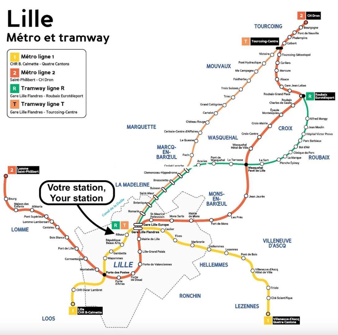 Equipped Studio In Vieux-Lille Near Grand Place المظهر الخارجي الصورة